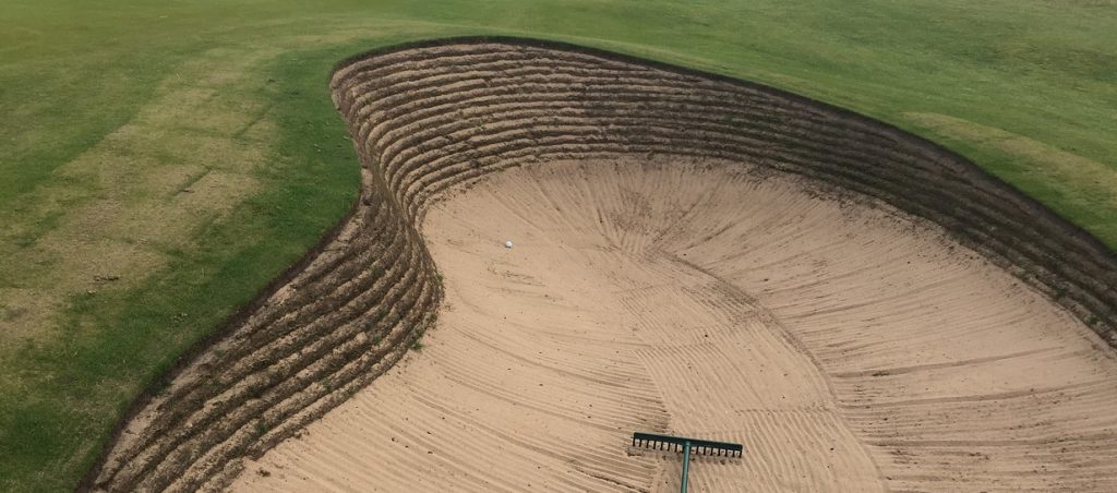 Golf Course Sand Bunker